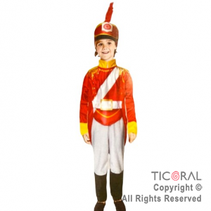 DISFRAZ SOLDADO REALISTA NI�O CAND TALLE 4 x 1